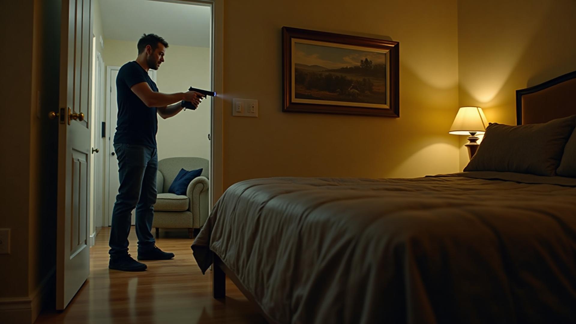 Home defense training and family protection